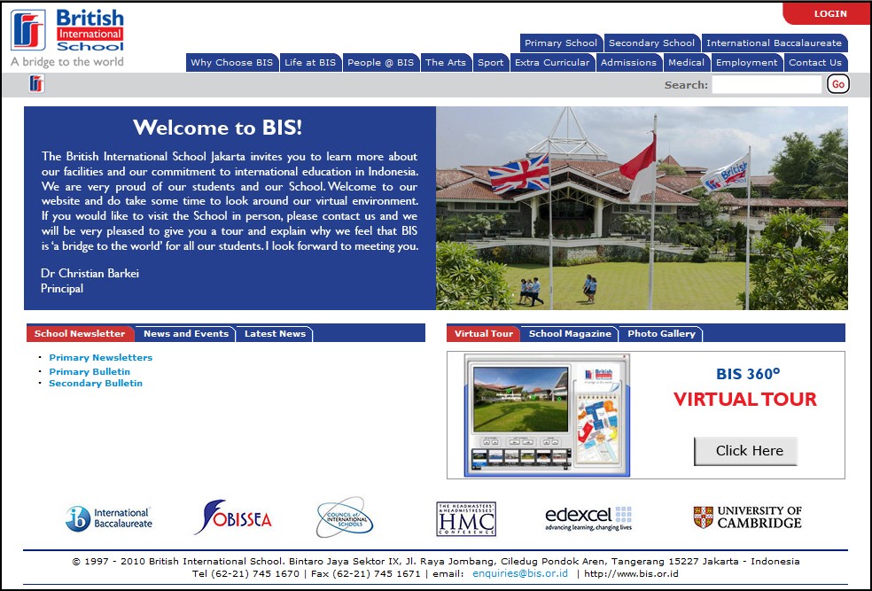 영국국제학교(British International School, BIS).